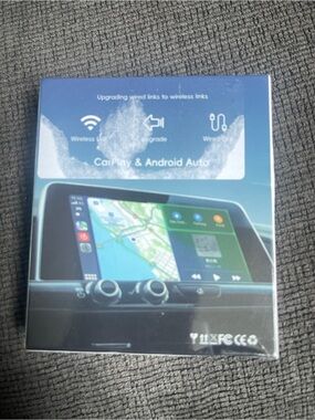 Wireless CarPlay & Android Auto Adapter - Blue
